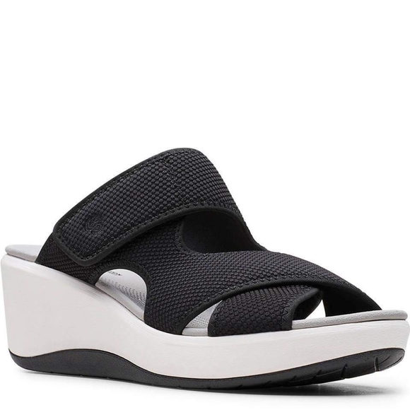 clarks cloudsteppers cali reef wedge sandal